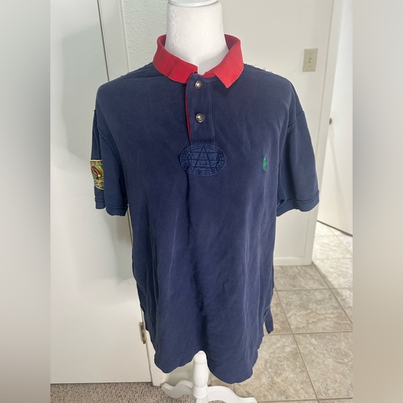 Vintage Polo Ralph Lauren Canoe Kayak Club R32 Polo Shirt Size XL - Picture 1 of 6
